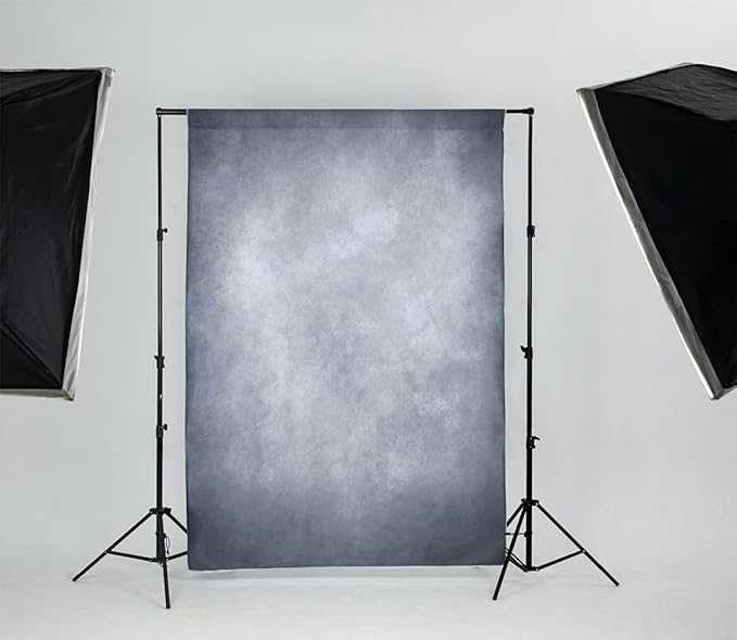 Kate 5x7ft Abstract Blue Grey Backdrop Portrait Backdrops for Vintage Photography - Image 3