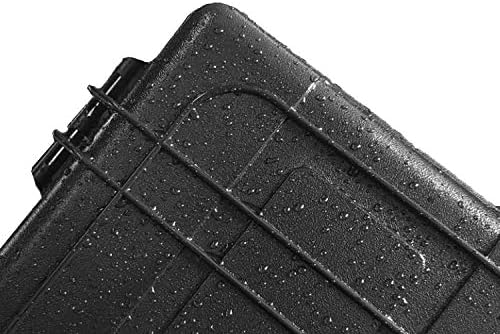 12" Hard Case with Pick Pluck Foam Insert, 13.3 x 10.5 x 4.3 Inch - Watertight Airtight Case for Pistol, Recorder, Camera, Microphone, GoPro - Image 8