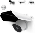 Universal Security Camera Cover Sun Rain Shield | Waterproof Protective Roof for Outdoor Dome, Bullet Cameras (White Aluminium) by WEILAILIFE