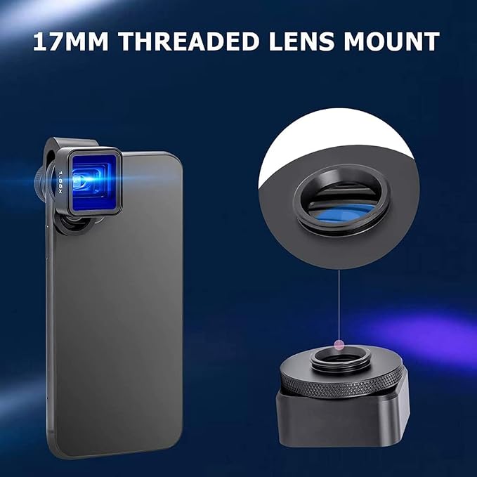 1.33X Anamorphic Lens Filmmaking Cinematic for Phone Smartphone Video 2.4:1 Ratio Attached Lens for FilmicPro Fotorgear Promovie - Image 3