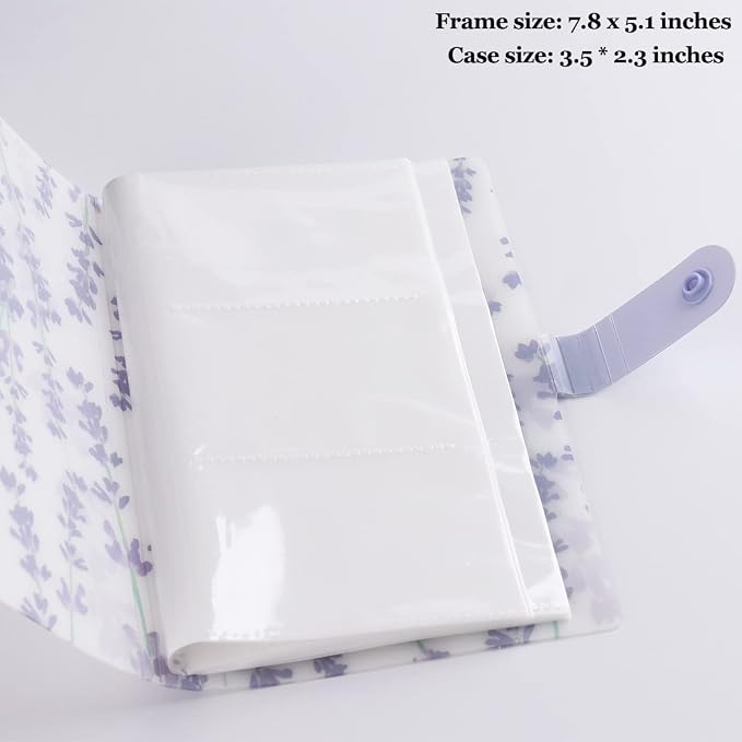 120 Slots Nail Stickers Storage Book Empty Nail Stickers Album Holder Photo Collection Book Water Decals Display Showing Shelf Binder Stencils Collecting Card Case Manicure Tools (Lvander) - Image 2