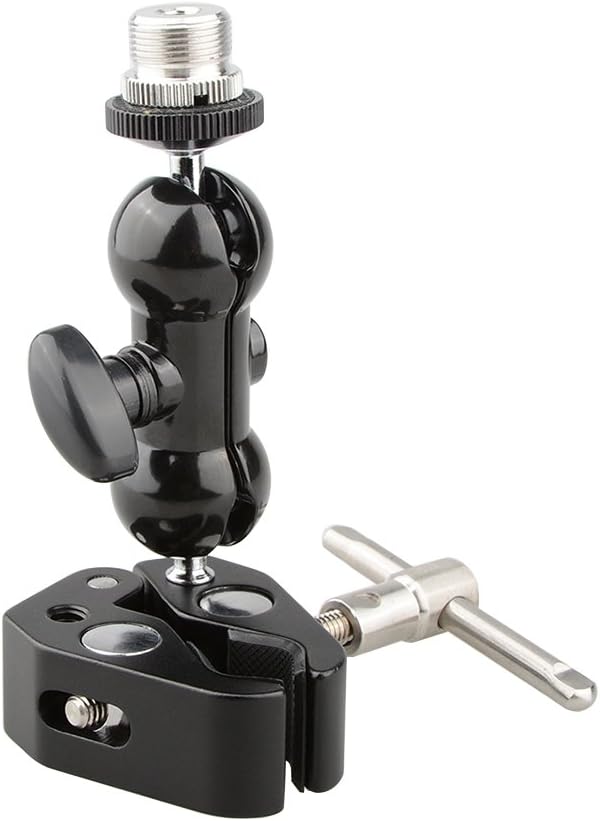 CAMVATE Crab clamp & Mini Ball Head Camera Mount for Microphones - 1196 - Image 5