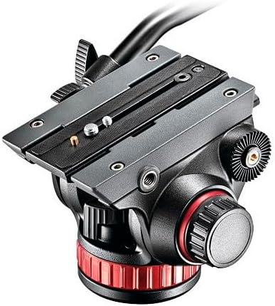 Manfrotto Video Head with Flat Base, Video Head for Compact Video Cameras and DSLR Cameras, for Filming, Videography, Content Creation, Vlogging, Live Streaming | Live Streaming, DSLR Cameras, Content Creation, Flat Base - Image 3
