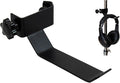 Headphone Headset Holder Hanger Clip Stand for Microphone Stand | Clamp-on mounting design, Adjustable locking knob, Tambourine holder, For musical, podcast, streaming and recording studio by YTYKINOY