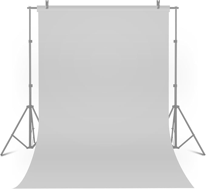 Meking 39.37x78.74 in PVC Backdrop, Matte Grey Background for Photography | Vinyl Backdrops for Product Photography,Portrait Shoots and Photo Studio by Selens