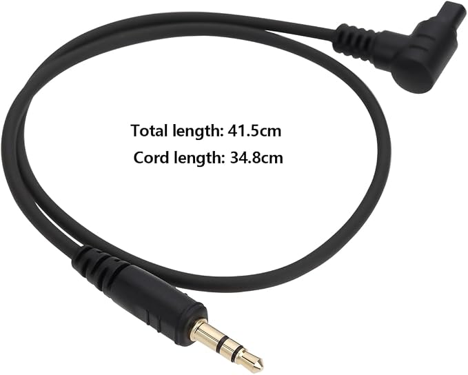 1PC 3.5mm-N3 CCamera Shutter Connecting Cable Cord Compatible with Canon TW283-N3 Compatible with Canon EOS R3 Connect the Camera to an External Shutter Trigger - Image 4