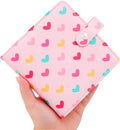 Ruibytree 112-Pocket Small Photo Album for 2x3 Pictures, Hearts Pink,1 Pack | Cute PU Leather Cover, Compact Portable, Compatible with Fujifilm Instax Mini & Polaroid 2x3 Photos, Easily Store all Memorie by 2x3PhotoAlbum4x6PhotoAlbum35x425PhotoAlbumGoPhotoAlbum85x11VinylStickerPaper
