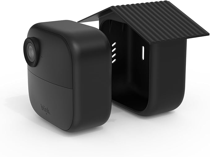 Silicone Cover for Blink Outdoor 4 & Outdoor 2K+ Camera, 1-Pack | Protective skin, birdhouse design, black - Image 3