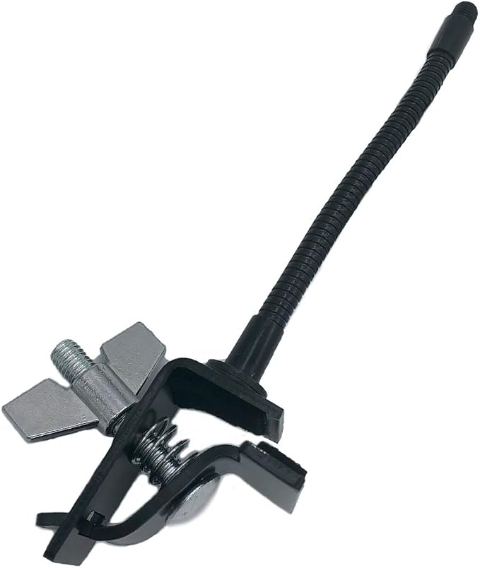 Drum Rim Microphone Clamp Percussion Microphone Mount Attachment for Drum Set Bass Drum Hoop, Drum Microphone Clip Holder with Tension Rod - Image 3