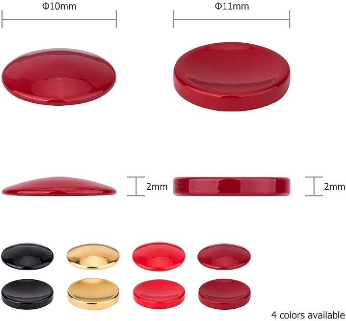 2X Camera Shutter Button Cap for Sony A7R VI A7V ZV-E10 II ZV1 A6700 & More | DARK RED,for A7RVI A7V A7 V A7CR A7CII A6600 A6500 A6400 A6300 A7SIII A7II RX100 Series G7X Mark III II Shutter Button Cap - Image 6