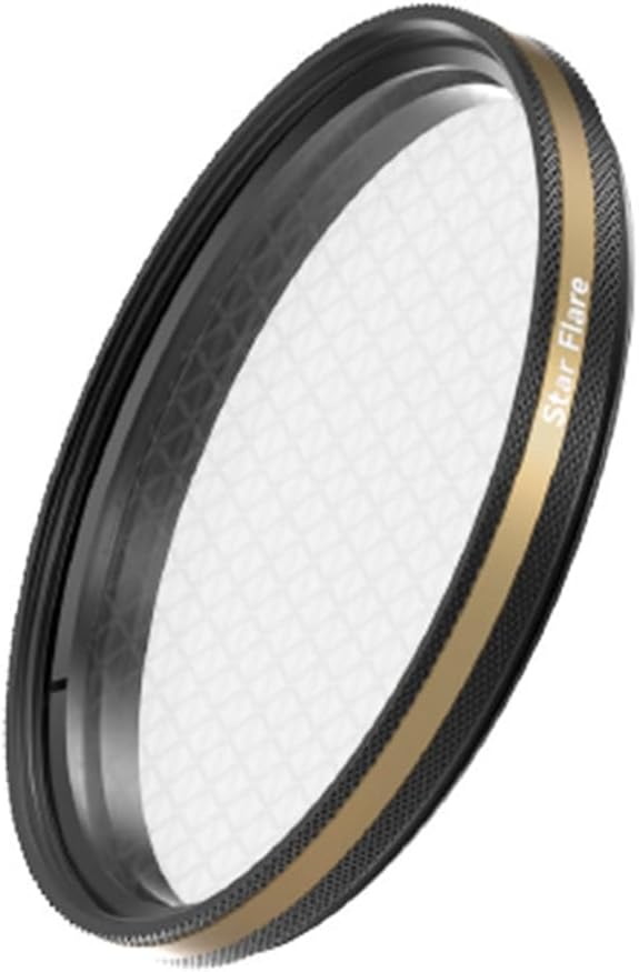 Fotorgear Camera Lens Filter,67mm Universal Phone Polarizer Filter Professional Photography for Camera Lens 67mm Clip On Filters CPL ND Black Mist Gold Streak for iPhone Xiaomi Huawei(Star Flare) by XCJSYP