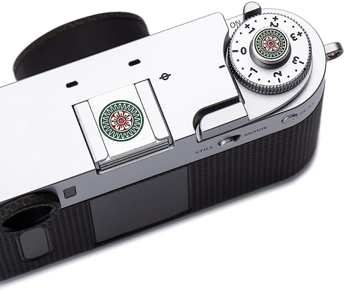 Chinese Mahjong Camera Shutter Button and Camera hot Shoe Cover, Suitable for Fuji XE3/XE4/XT100/XT200/XT20/XT30/XT4/XT5/XPRO2/XPRO3/Nikon ZF (Chinese Mahjong Shutter Button and hot Shoe Cover) - Image 3