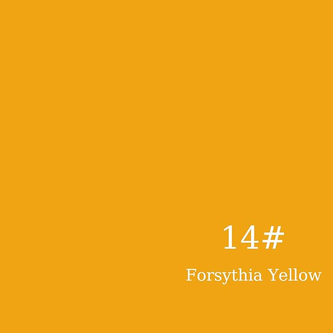 Huamei Seamless Photography Background Paper, Photo Backdrop Paper 53-Inches Wide x 16-Feet, (4.4x16 Feet, #14 Yellow) - Image 2