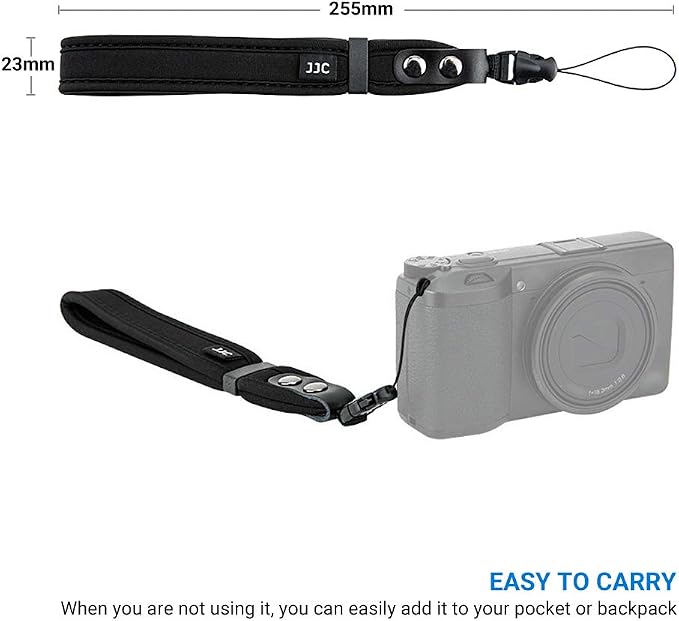 Compact Camera Wrist Strap,Soft Hand Strap for Canon V1 SX740 HS IXY 650 Sony RX100 VII ZV-1 ZV-E10 II ZV-1F ZV-E1 Fuji X Half X-E5 Ricoh GR IV III GR4 GR3 IIIx HDF Olympus TG-7 Panasonic LUMIX ZS99 - Image 7