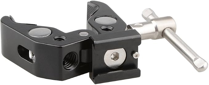 CAMVATE Super Clamp with Cold Shoe Mount for Camera Flash Light Accessorie - Image 7