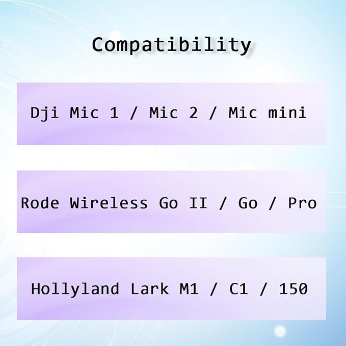 QJYTH Mic Holder For Dji Mic 1/2/mini, Handle For Rode Wireless Go II/Pro | The handheld stick has a patch that can be directly attached to it. - Image 2