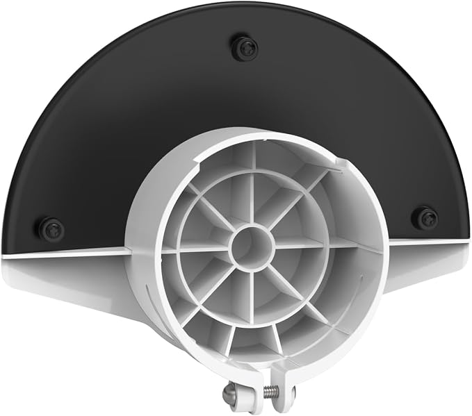 Sun & Rain Shade Cover for Ring Outdoor Cam Plus, White | Plastic protective visor, adds extra protection, shields camera from rain, snow, sunlight & bird dropping, easy installation - Image 3