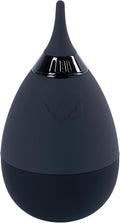 VSGO Camera Air Blower for Lens and Sensor Cleaning, Black | One-Way Air Valve; Tumbler Base Keeps Nozzle Raised; Soft Silicone Body; Easy-Squeeze Design; Pocket-Friendly by VSGO