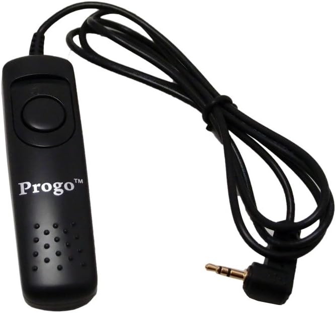 Progo Wired Remote Shutter Release Control RS-60E3 Replacement for Canon Rebel T6i, T6S, T5 T5i T4i T3i T3 T2i T1i XT XTi XSi, EOS 700D 650D 600D 550D 500D 1100D 60D 70D by Progo