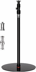 IFOOTAGE A400 Round Base Monopod Stand 79" Aluminum Tripod | Studio Light Stand with Flat Base for DSLR Camera Video Light Live Streaming Vlogging, Payload 10kg/22lb by IFOOTAGE