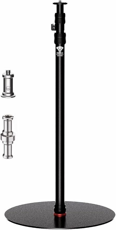 IFOOTAGE A400 Round Base Monopod Stand 79" Aluminum Tripod | Studio Light Stand with Flat Base for DSLR Camera Video Light Live Streaming Vlogging, Payload 10kg/22lb by IFOOTAGE