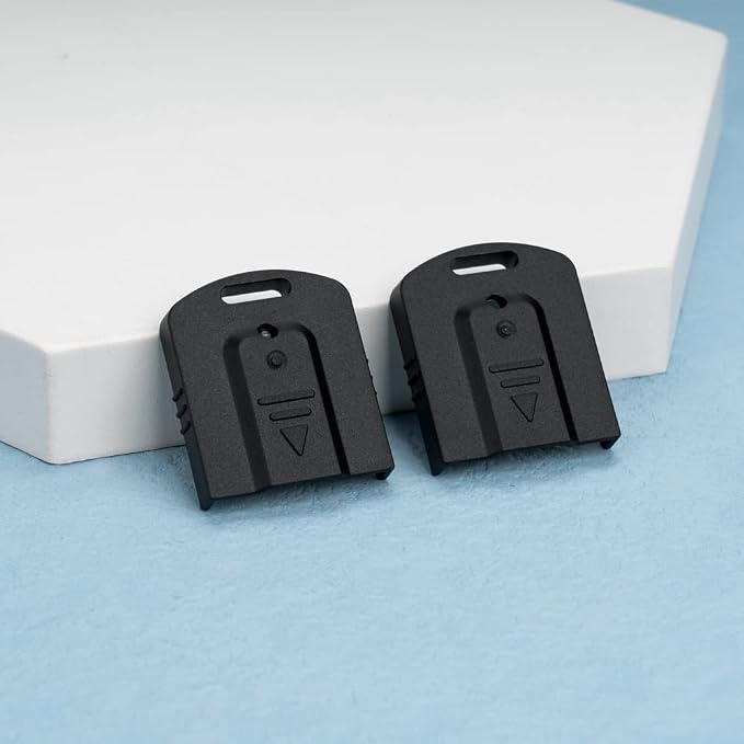 JJC 2PCS Flash Hot Shoe Cover Cap for X Flash Speedlight SB-600 SB-500 SB-400 SB-300, ABS Flash Shoe Mount Protector with Self-Locking Function - Image 7