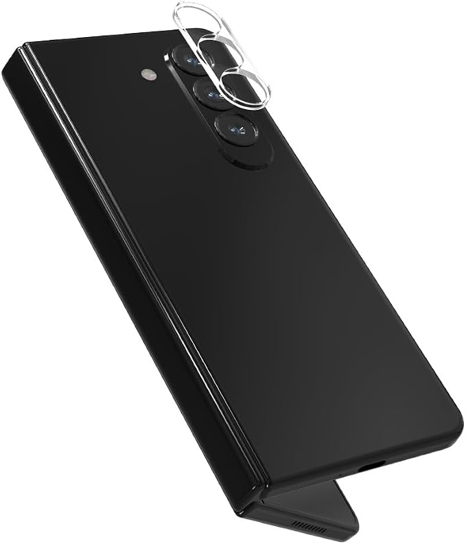 ZAGG Glass Elite Anti-Reflective Samsung Galaxy Z Fold6 Camera Lens Protector - Tempered Glass Lens Protector with Polycarbonate Frame, 5X Stronger, Maximum Scratch Protection, Smudge Resistant by ZAGG