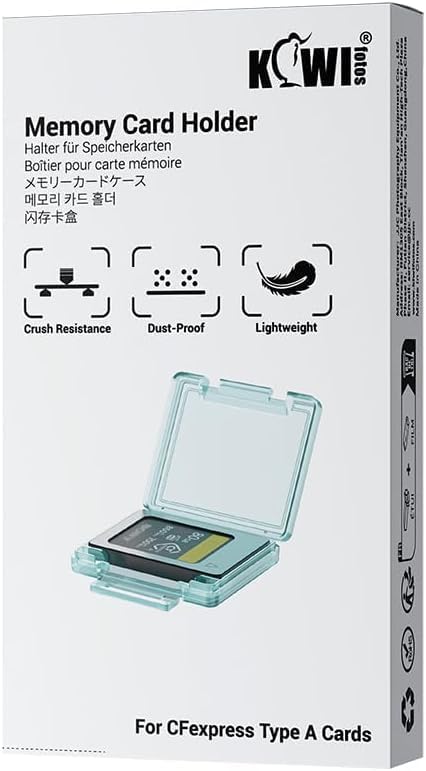 12 Pcs CFexpress Type-A Card Holders Storage Cases with Label Stickers | 12 Pcs independent cases, specially for CFexpress Type-A cards, dustproof anti-scratch protection, adhesive Label - Image 9