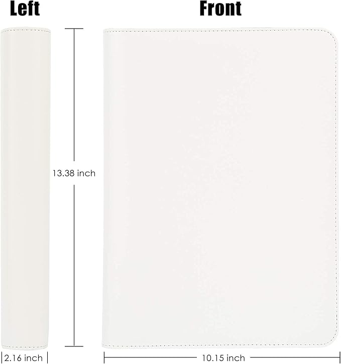Veicevol 540-Pocket Album for Instax Mini & Polaroid 2x3 inch Photos, White | Designed for Instax Mini and Polaroid 2x3 Photos, Cover with Zipper Closure, Large Capacity, Holds Up to 540 Photos Securely - Image 7