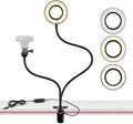 Webcam Light Stand for Live Stream, Selfie Ring Light with Webcam Mount for Logitech C925e, C922x, C930e,C922,C930,C920,C615,Brio 4K by AcetakenMount