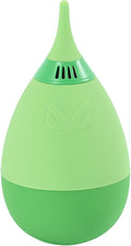 VSGO Camera Air Blower for Lens and Sensor Cleaning, Green | One-Way Air Valve; Tumbler Base Keeps Nozzle Raised; Soft Silicone Body; Easy-Squeeze Design; Pocket-Friendly Carry by VSGO
