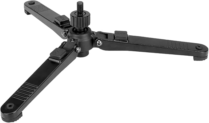 Koolehaoda Monopod Base Stand with Quick Folding Legs for DSLR Video | Tripod Feet Support for Monopod and Ball Head Desktop Stand Portable Unipod Base for Camera Camcorder by Koolehaoda