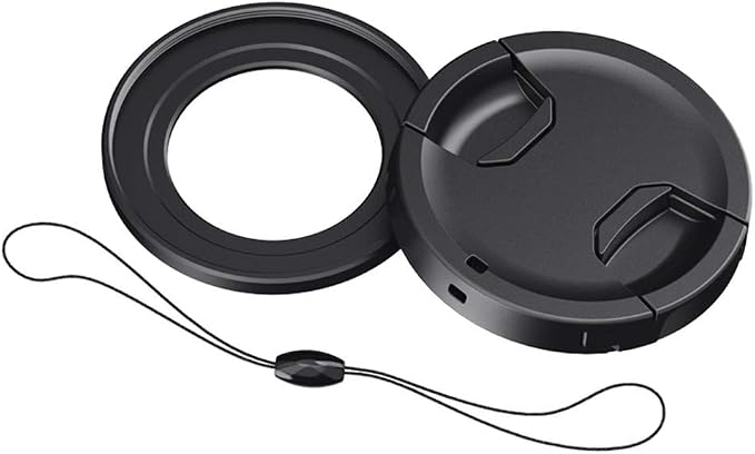 Metal 49mm Filter Lens Adapter with Cap for Canon PowerShot G7X III II G5X | Aluminium Alloy G7XM3 G7XM2 G7X G5X 49mm Filter Adapter, w Snap-On Lens Cap & Cap Keeper String,Installing UV CPL ND Filter - Image 8
