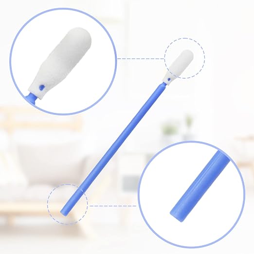 Wellgler's 100pcs Foam Cleaning Swabs, Multi-Purpose Cleanroom Foam Tip, Cleaning Swab Kitip,Lab Swabs. - Image 5