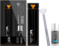 VSGO Full Frame Sensor Cleaning Kit VS-S03-12 | for Nikon Sony Canon DSLR Camera Cleaning, 12Pcs 24mm Full Frame Sensor Cleaning Swabs & 10ml Sensor Cleaner by VSGO