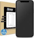 Mothca 2 Pack Matte Glass Screen Protector for iPhone XR/iPhone 11 Anti-Glare & Anti-Fingerprint Tempered Glass Clear Film Case Friendly Easy Install Bubble Free - Smooth as Silk Amazing Touch by MothcaDirect