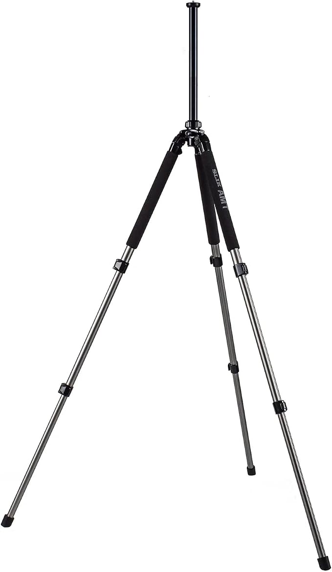 SLIK PRO 700 DX Silver Tripod Legs 71" Tall (615-317) - Heavy Duty AMT Alloy Legs Support up to 44lbs of Heavy telephoto Lenses, Spotting scopes, and Professional Filmmaking Cameras - Image 4