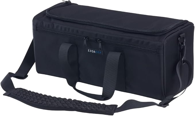ZZQ&CCF Camera Lens Pouch Case for Sony FE 400-800mm/100-400mm F4.5/200-600mm F5.6-6.3G,for Canon RF 200-800,Compatible with Nikon Z 180-600, Extra Large Thick Portable Bag (Black) by ZZQCCF