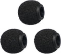 Foam Mic Covers Foam Lavelier Windscreen, Lapel Microphone Foam Cover for Sony Lavalier Microphone Windscreen Replacement Foam Windscreen, Pack of 3 by Kicada