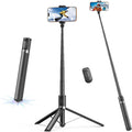 65" Automatic Phone Tripod,Auto-Open and Close Selfie Stick Tripod with Remote, Extendable Cell Phone Stand for iPhone & Android,Lightweight Selfie Stick for Creators,Vloggers,Travel,YouTube by XOSimpleisBeauty