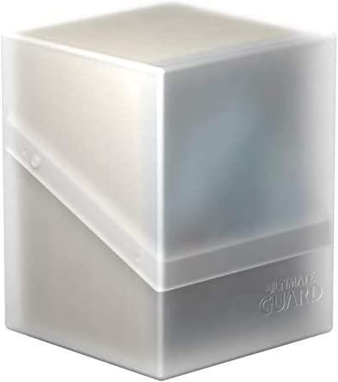 Ultimate Guard Boulder 100+ Classic, Deck Case for 100 Double-Sleeved TCG Cards, Frosted, Secure & Durable Storage for Trading Card Games, Soft-Touch Finish by UltimateGuard