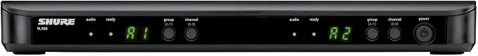 Shure BLX188/CVL Dual Wireless Lavalier System - H9 Band | 14-hour battery and 300 ft UHF range with two lavalier mics and dual-channel receiver for multi-presenter events - Image 4