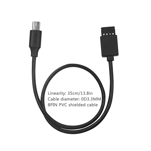 for DJI Ronin-s R-Wire Camera Control Connection Cable MCC-mini stabilizer Data Shutter Release Extension Cable for Canon 5d3 650d 80d 800d 70d 6d2(MCC-Mini) - Image 4