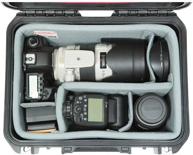 SKB Cases iSeries 1309-6 Case with Think Tank Dividers & Lid Organizer, Black (3i-1309-6DL) - Image 6