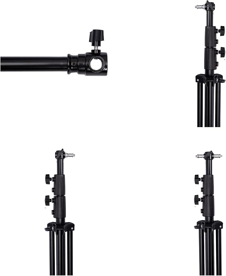 Kate 10x20ft (3x6m) Photography Backdrop Frame Stand for Room Set Adjustable Heavy Duty Photography Background Support System Kit - Image 4