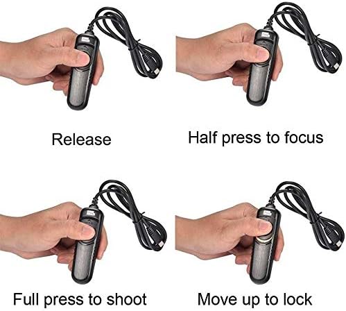 Pixel Shutter Remote Control RM-SPR1 Remote Shutter Release Cable for Sony | Remote for Sony, 120cm/3.94ft, anti-shake, control autofocus, shutter-trigger & Bulb, requires no batteries, plug and play - Image 5