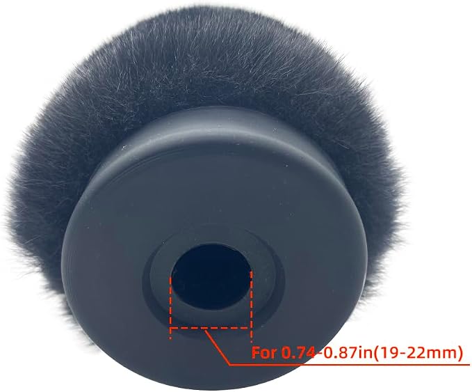 Microphone Wind Muff Pop Filter For Sennheir MKE600 Shotgun Microphone Cover windscreen Deadcat For Rode Ntg4 NTG5 shield Headset microphone windscreen For Sony Ecm-XM1 ECM673 674 ECM NV1 (Black) - Image 4