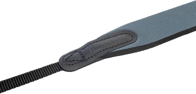 OP/TECH USA E-Z Comfort Neoprene Neck Strap - Lightweight, Padded, Adjustable Strap for DSLR, Mirrorless & Binoculars (Charcoal) - Made in USA - Image 3