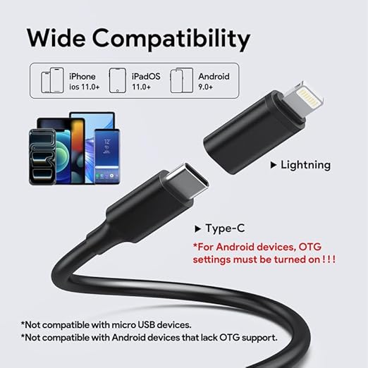 DEPSTECH 2K Endoscope Camera with Light, Dual Lens 2560P Phone Borescope | Inspection Scope for iPhone Android, Semi-Rigid Snake Cable, 9LEDs, IP67 Waterproof, for Automotive, HVAC, Plumbing, Mechanic - Image 4