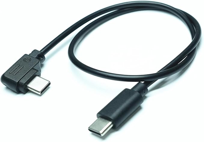 Camera Control Cable Cord,for DJI RS4 Pro, RS4 Mini, RS4, RS3 Pro, RS3, RS3 Mini, RSC2, RS2 Gimbal Stabilizer for Sony Canon Nikon Panasonic Fuji Olympus Camera USB Type C to Type C Right Angle Multi by Unknown